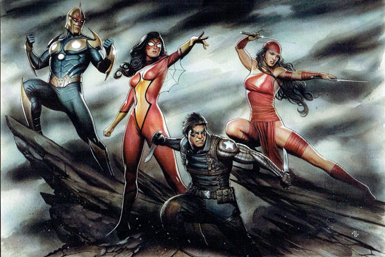 Adi Granov Illustration 5 - Signed – Stuart Ng Books