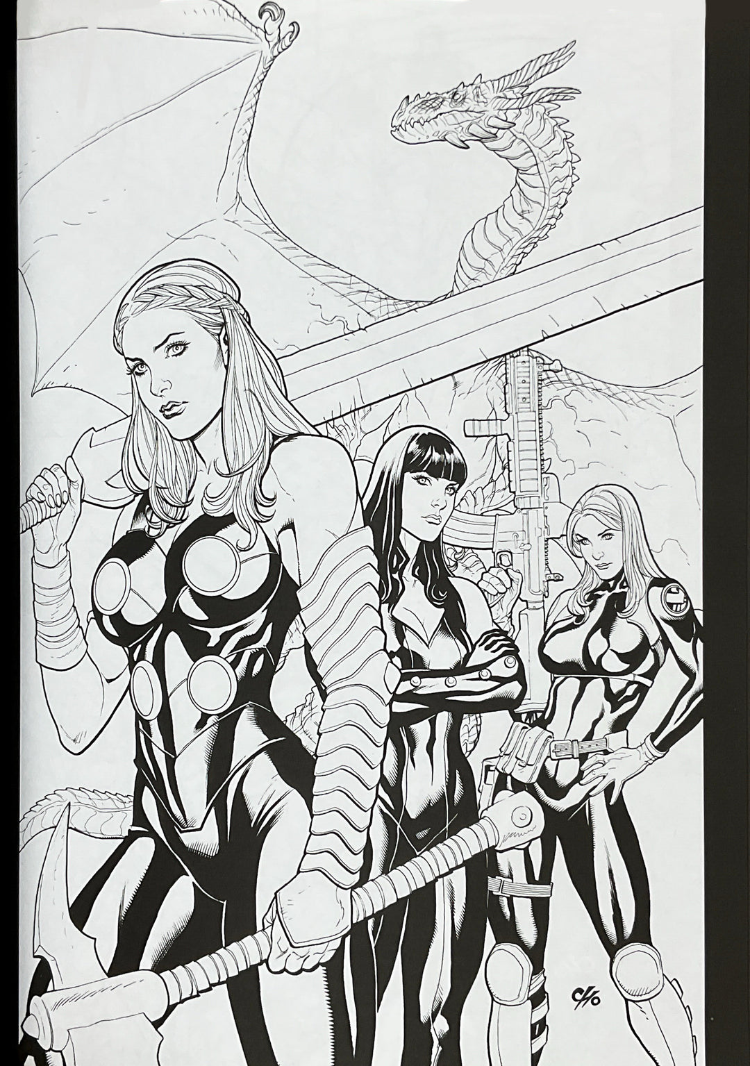 Frank Cho - Sketches and Scribbles, Book 6 - Signed & Numbered