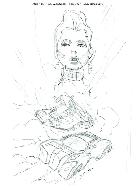 Ben Caldwell Sketchbook #29 - Signed