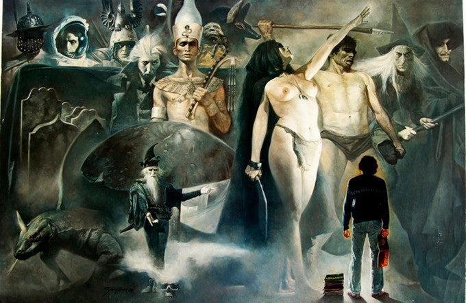 Sanjulian: Master of Fantasy Art - Hardcover with Signed Bookplate