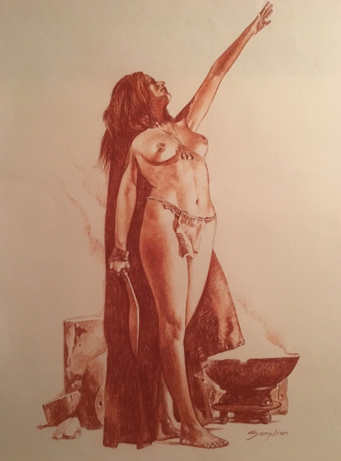 Sanjulian: Master of Fantasy Art - Hardcover with Signed Bookplate