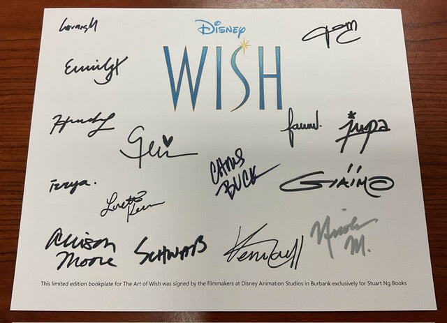 The Art of Wish - First Printing Signed by the Directors and Artists