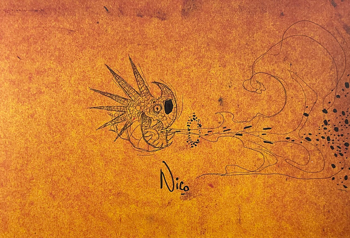 Boisterous Beasts & Deadly Dragons: The Art of Nico Marlet - Signed with a Drawing - Pre-Order