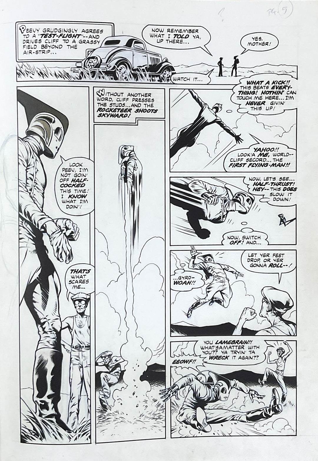 Dave Stevens' The Rocketeer: Artist's Edition - First Printing