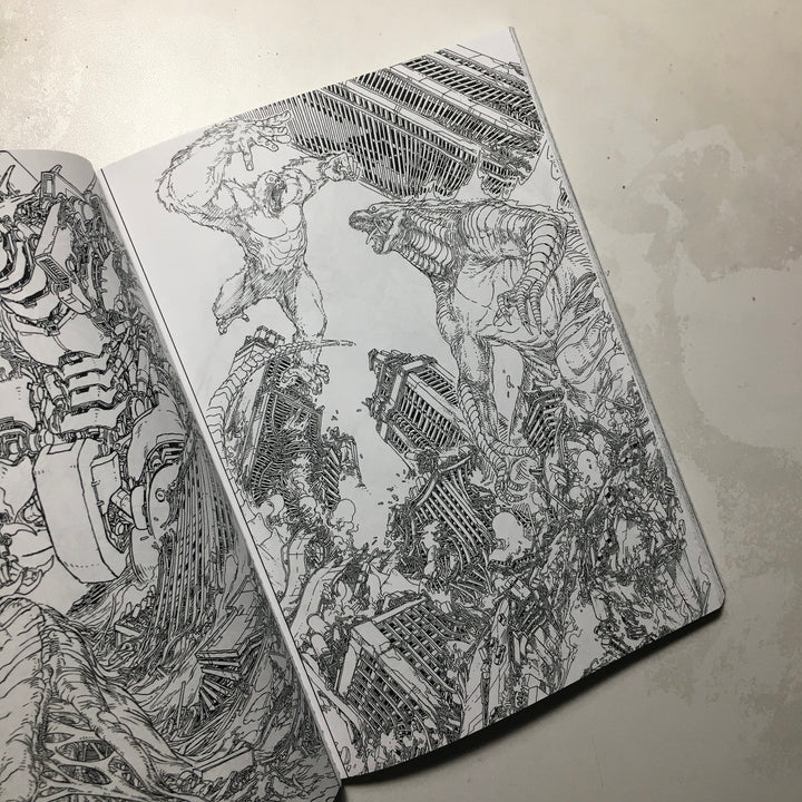 2021 9monkeys Sketchbook - Signed