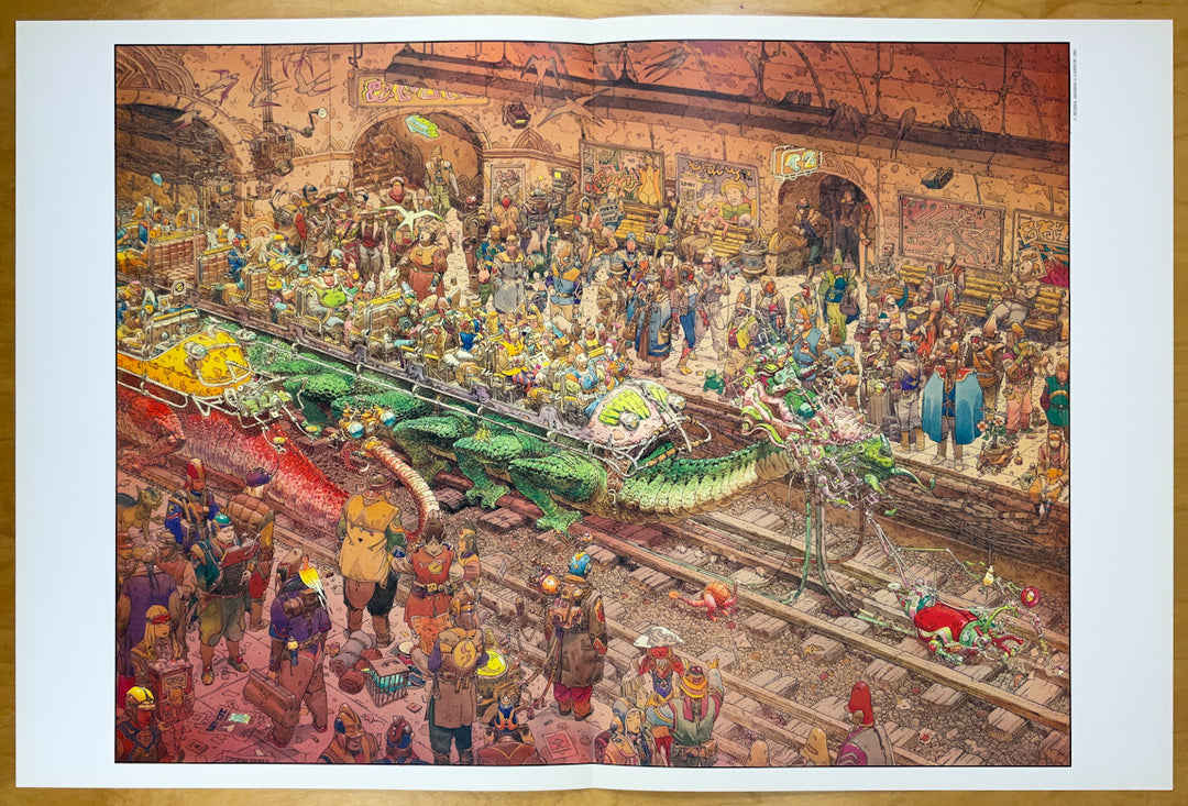 La Cite Feu (The City of Fire) Signed & Numbered Portfolio