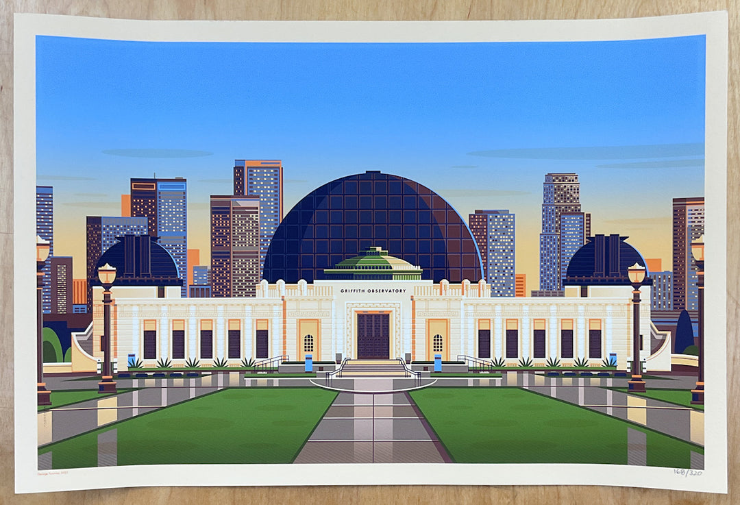Griffith Observatory Print - LA Wildfire Fundraiser Edition