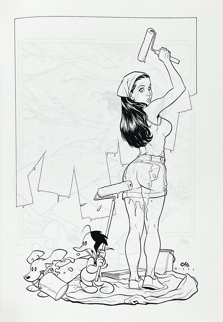 Frank Cho's Sketchbook (2001) Signed & Numbered