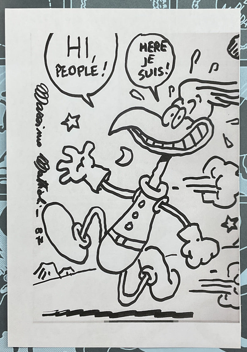 Joe Galaxy & Cosmic Stories - Signed with a Drawing