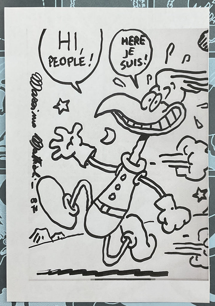 Joe Galaxy & Cosmic Stories - Signed with a Drawing