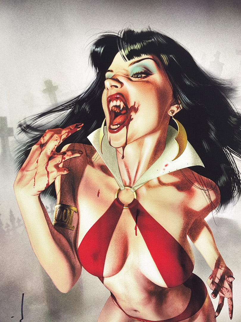 Vampirella - Signed Print