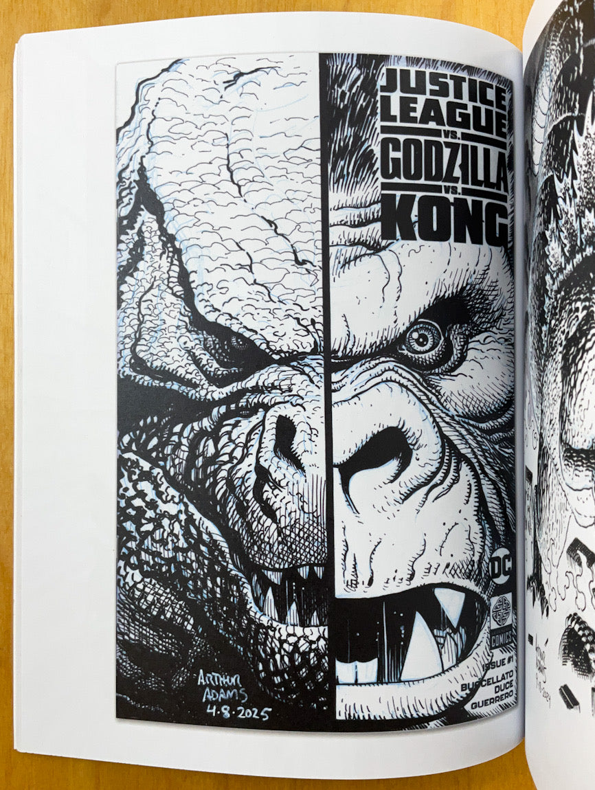 Arthur Adams 2025 Sketchbook - Signed & Numbered Foil Stamped Edition