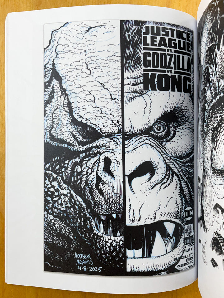 Arthur Adams 2025 Sketchbook - Signed & Numbered Foil Stamped Edition