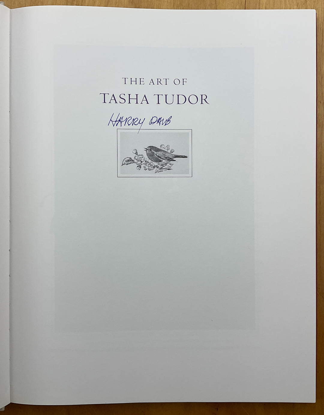 The Art of Tasha Tudor (2000) First Signed with a Drawing