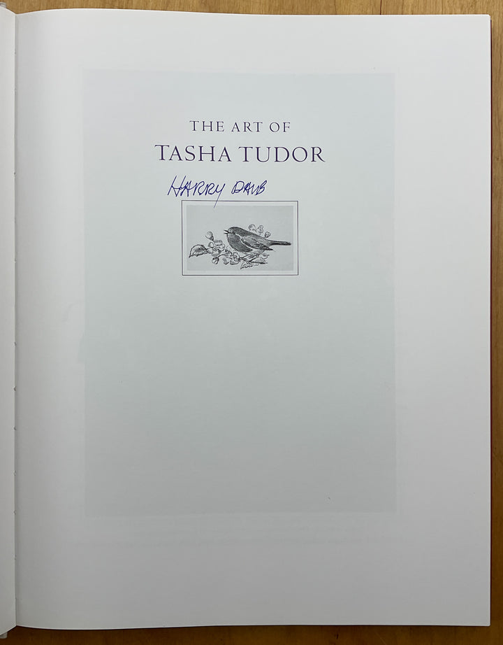 The Art of Tasha Tudor (2000) First Signed with a Drawing
