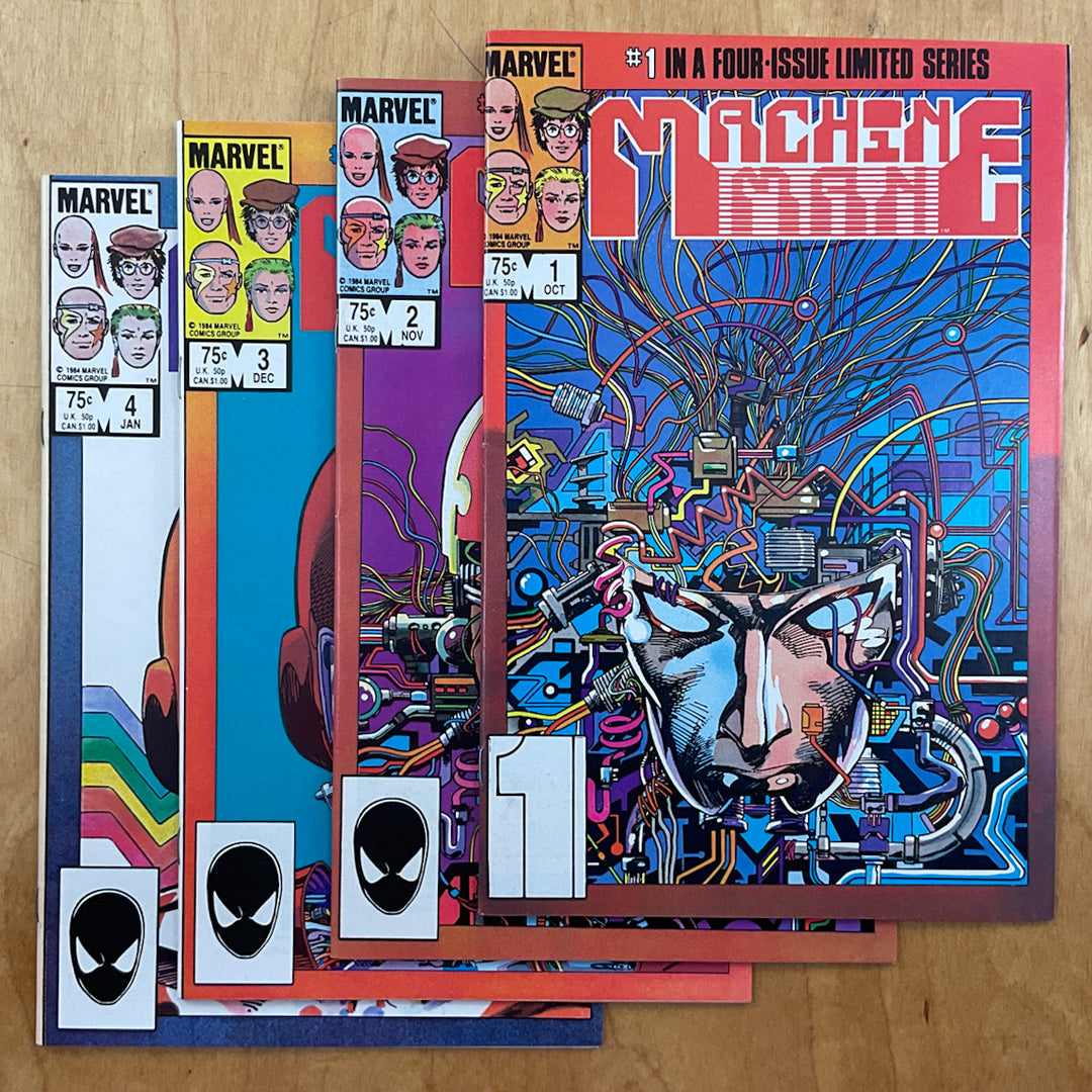 Machine Man #1-4 - Complete Set
