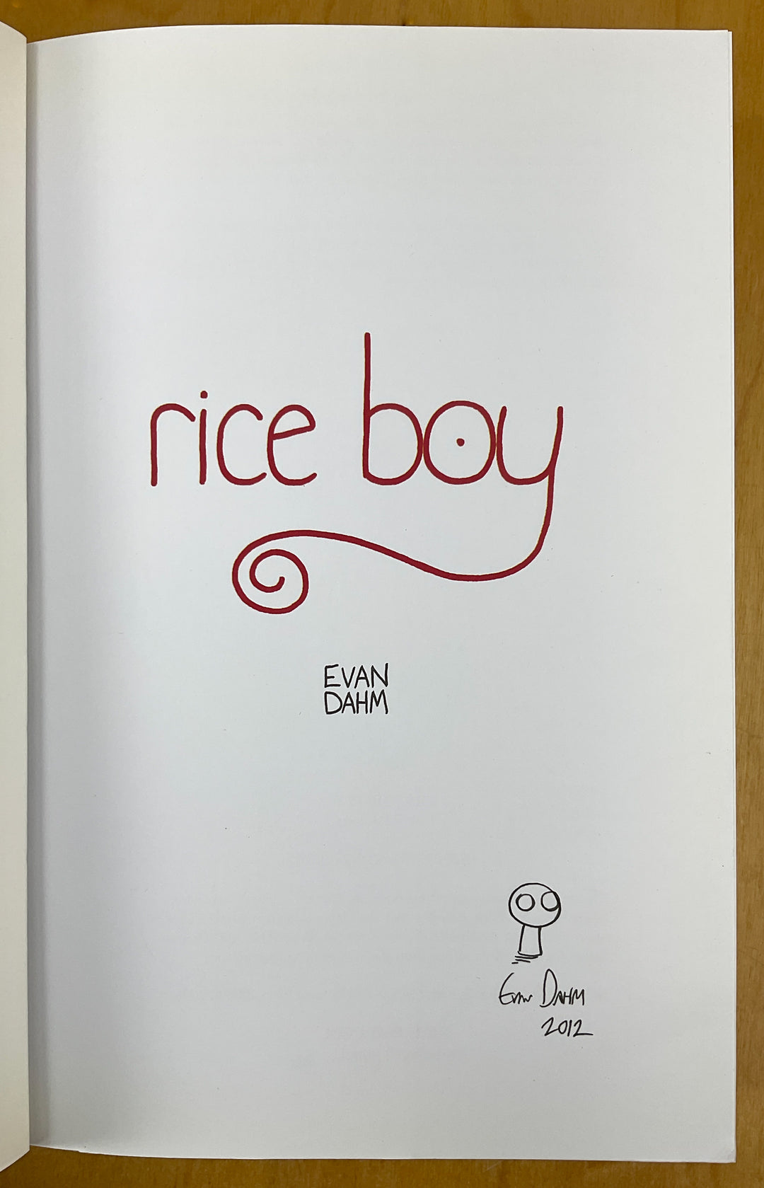 Rice Boy - Signed