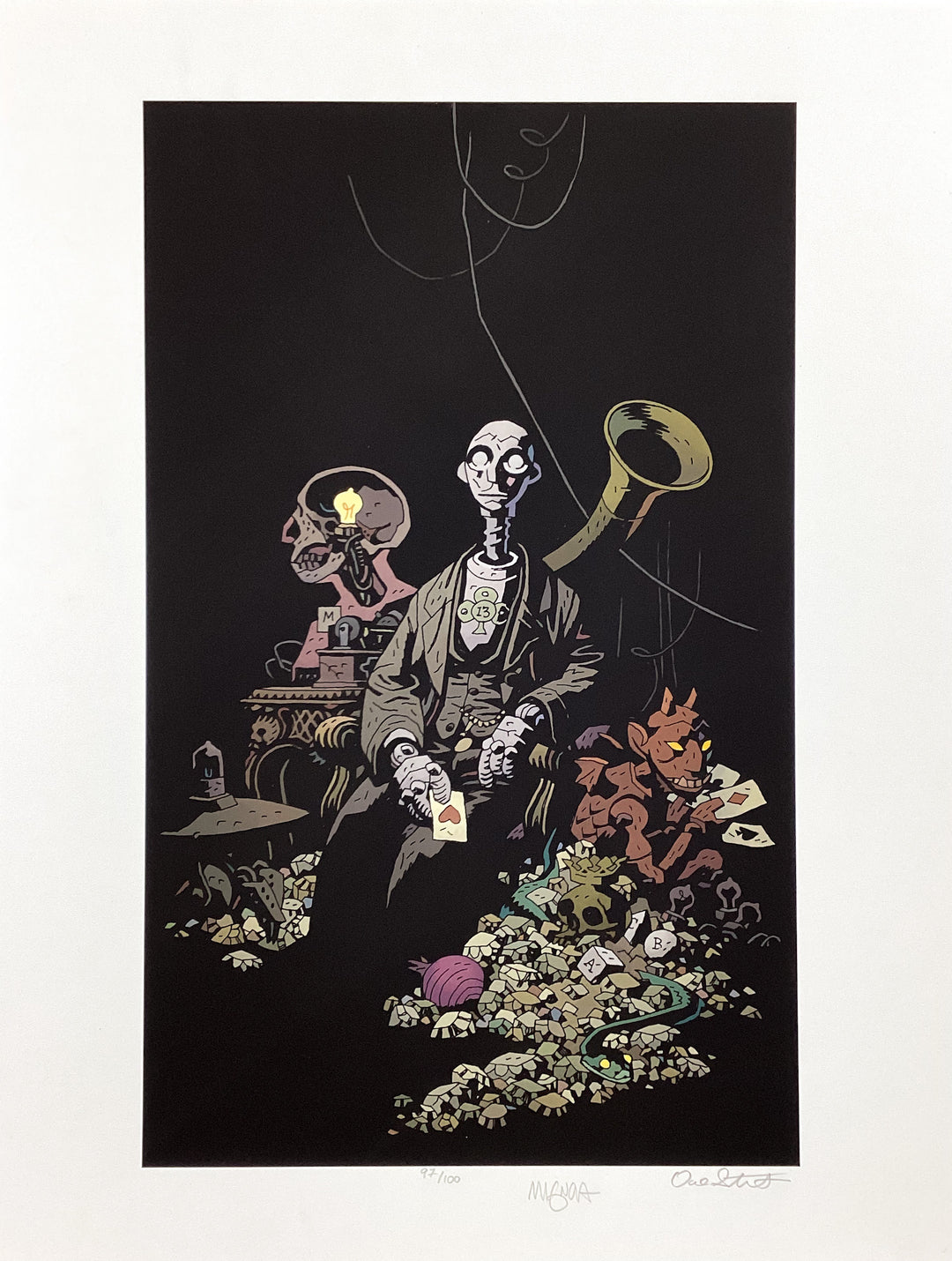 Amazing Screw-On Head Signed & Numbered Print