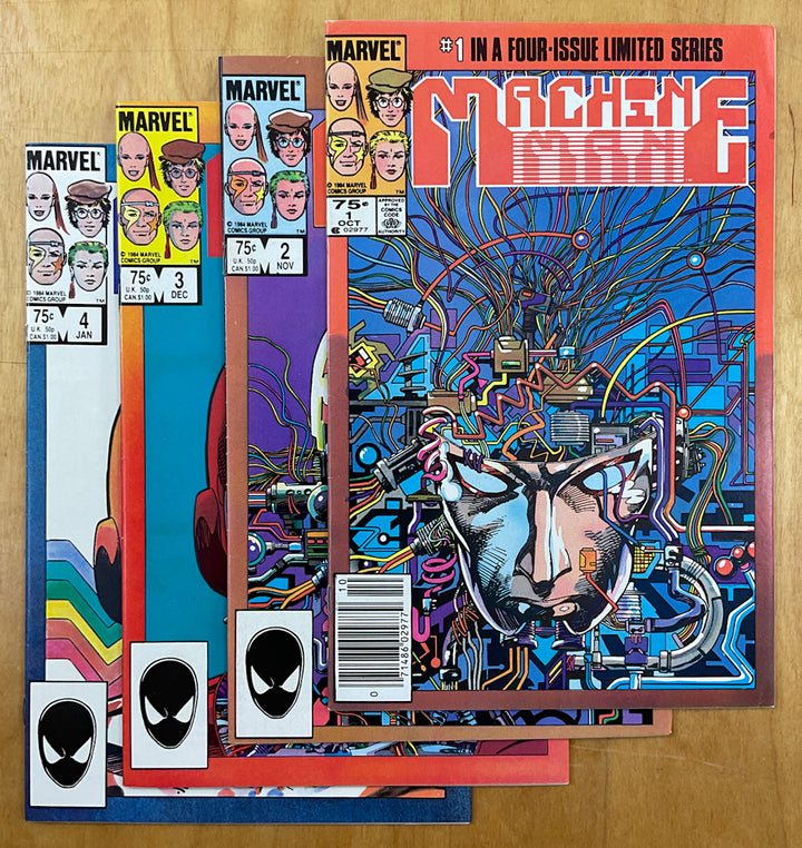 Machine Man #1-4 - Complete Set