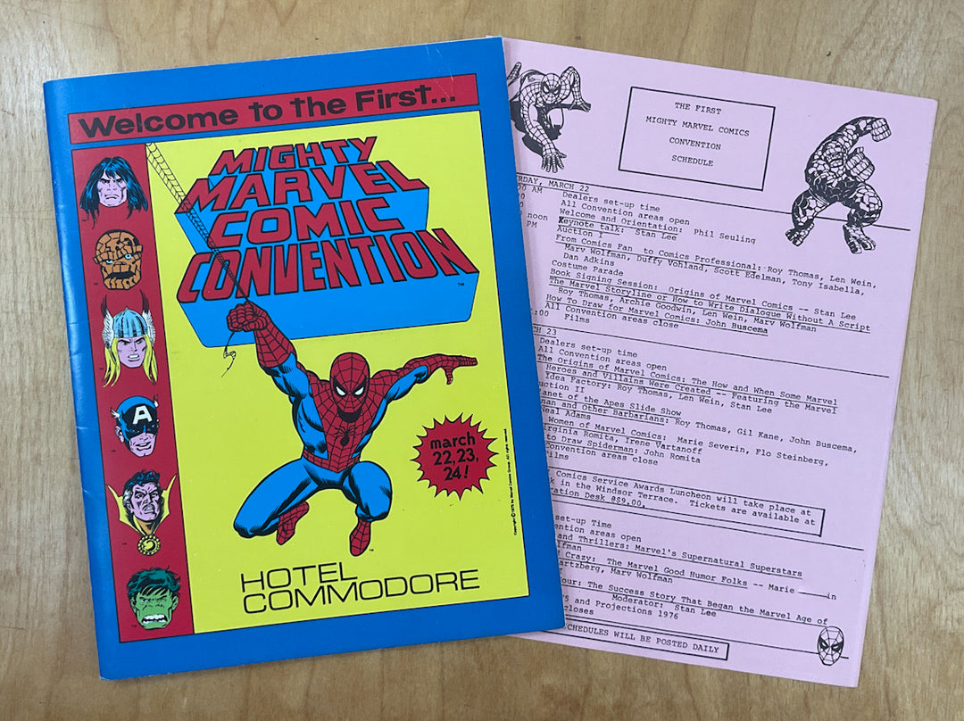 Mighty Marvel Comic Convention Program Book