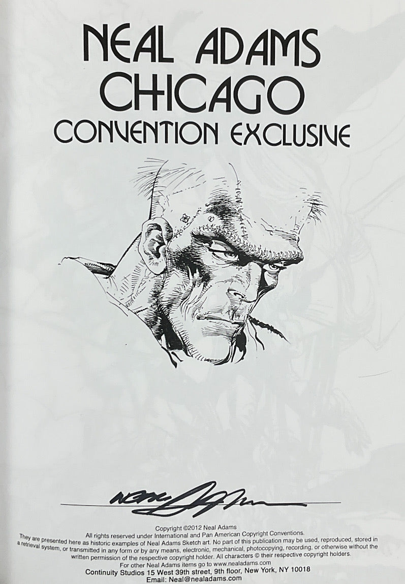 Neal Adams Chicago Convention Exclusive - Signed & Numbered