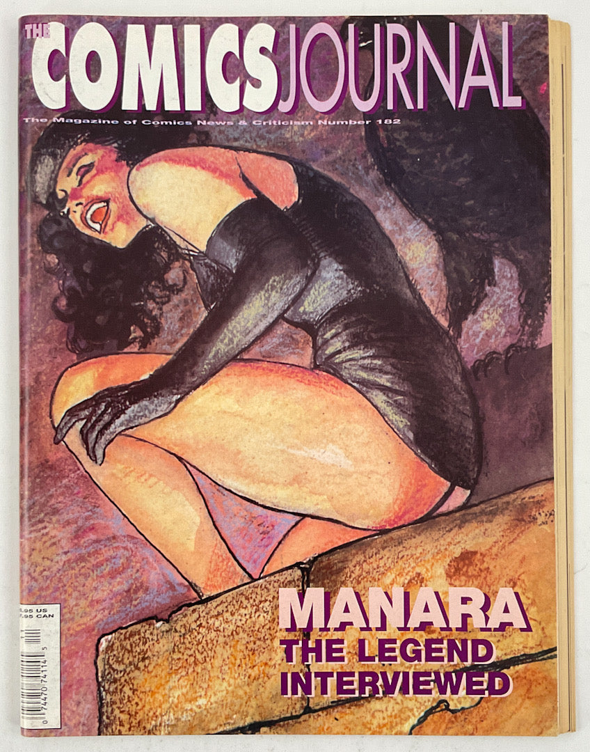 The Comics Journal #182 - Manara Interview