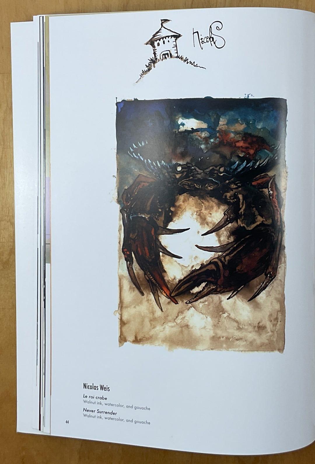 Moonshine: Dreamworks Artists ... After Dark! - Signed by 4 Artists with a Drawing by Nicolas Weis