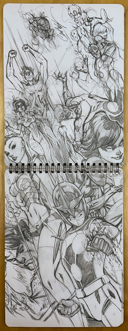 J. Scott Campbell's The Ruff Stuff Sketchbook Set of Volumes 3 and 4