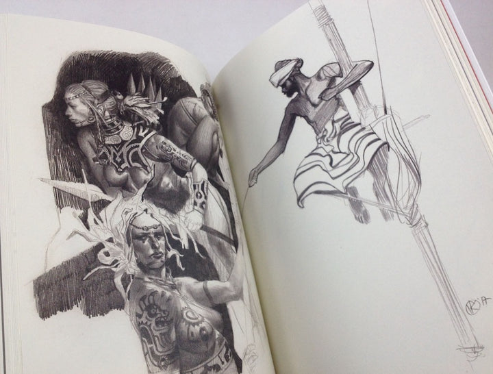 Inspire: Collected Drawings, Paintings & Digital Works of Viktor Kalvachev - Deluxe Edition - Signed