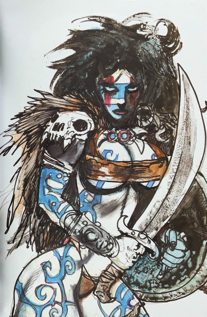 Bisley Sketches, Prelims and Doodles - Signed