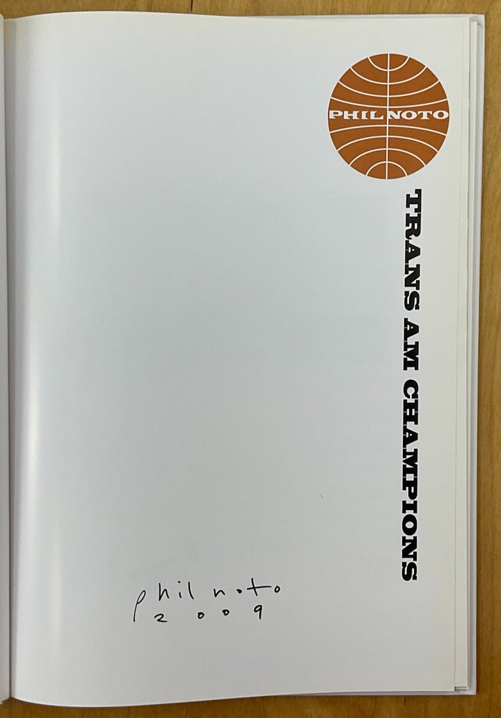 Trans Am Champions: The Art of Phil Noto - Signed