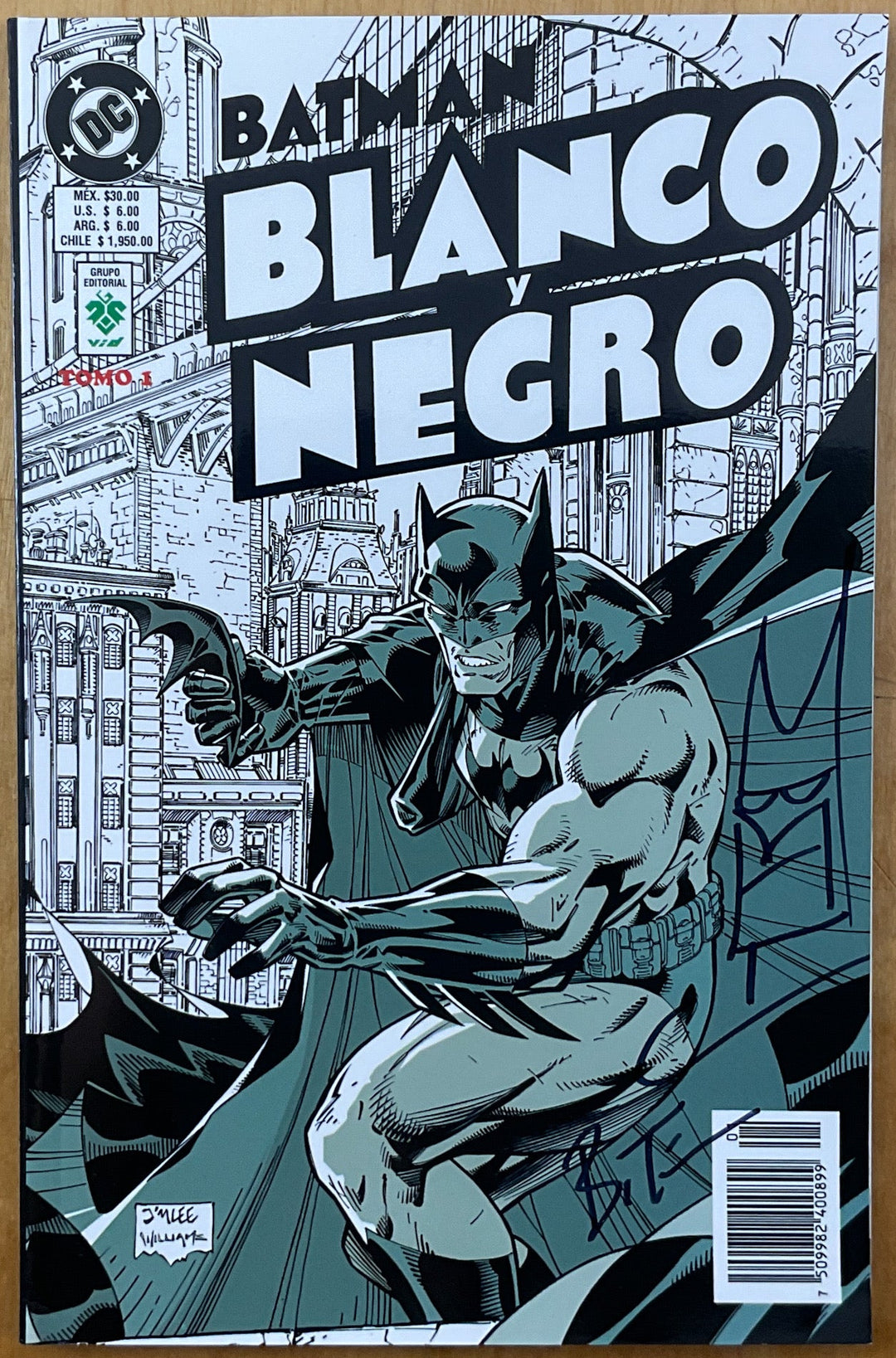 Batman Blanco y Negro, Tomo 1 - Signed and Remarqued