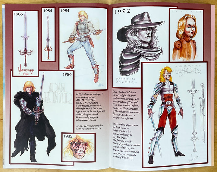 Dawn 2009 Sketchbook - Dynamic Forces Variant Cover