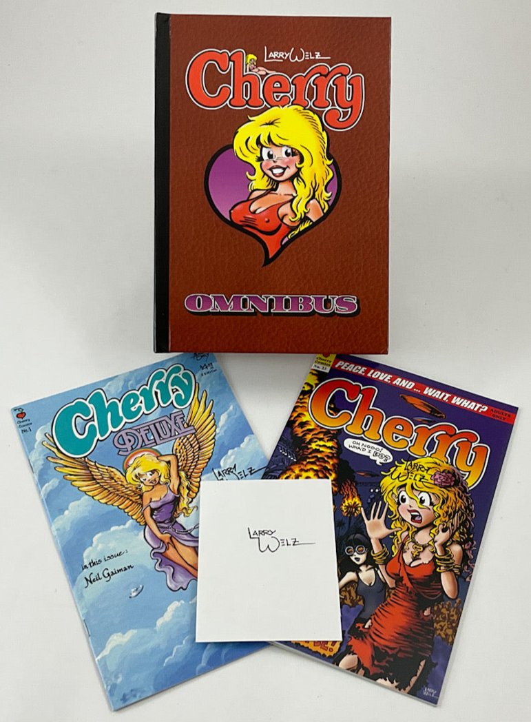 Cherry Omnibus Signed Bundle - with Cherry #23 and Cherry Deluxe #1 (Omnibus bumped)