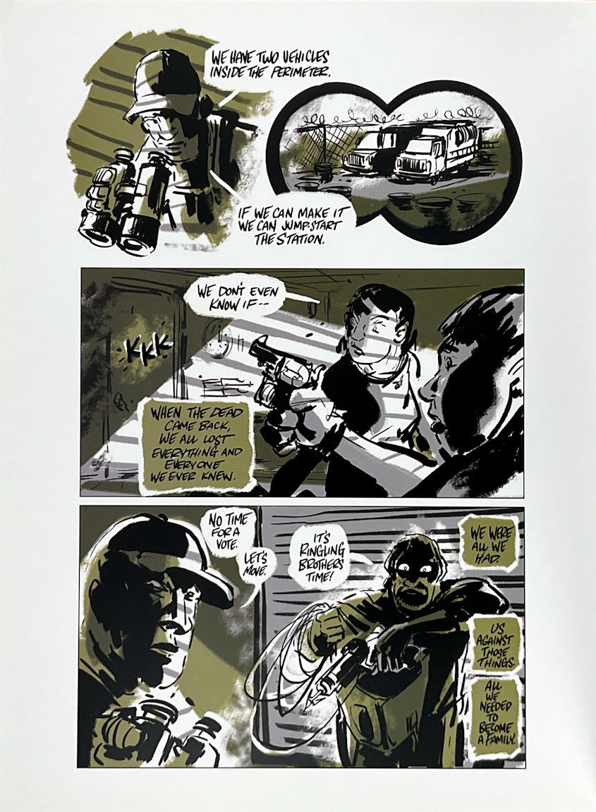 A Glimpse Of Crime And Terror (Signed)