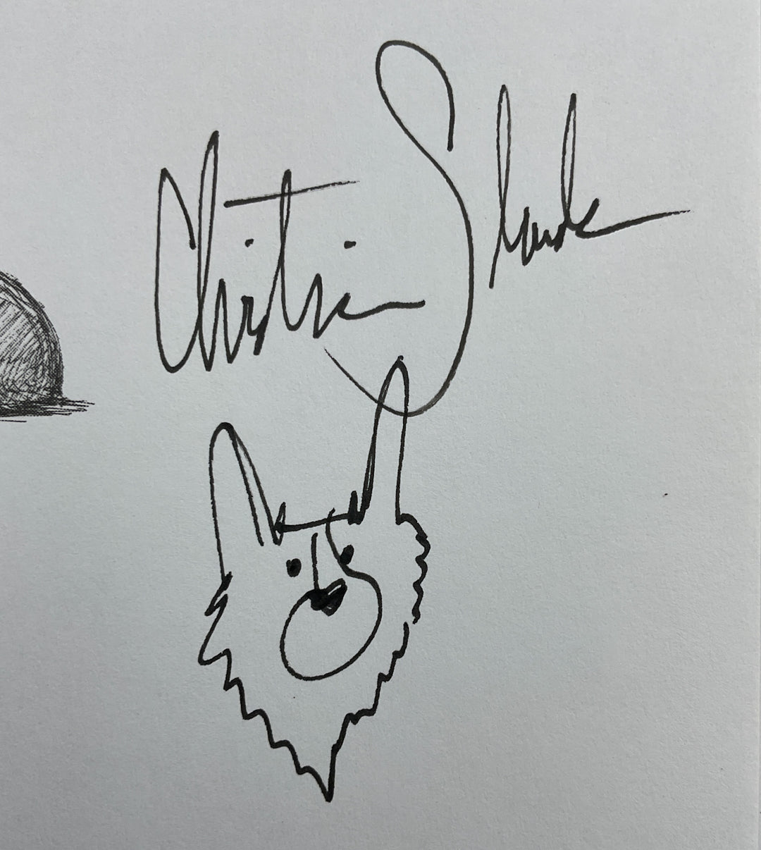 Korgi, Book 1 - Signed with a Drawing