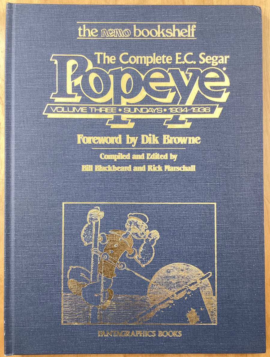 The Complete E.C. Segar Popeye - Vol. 3 - Sundays - 1934-36