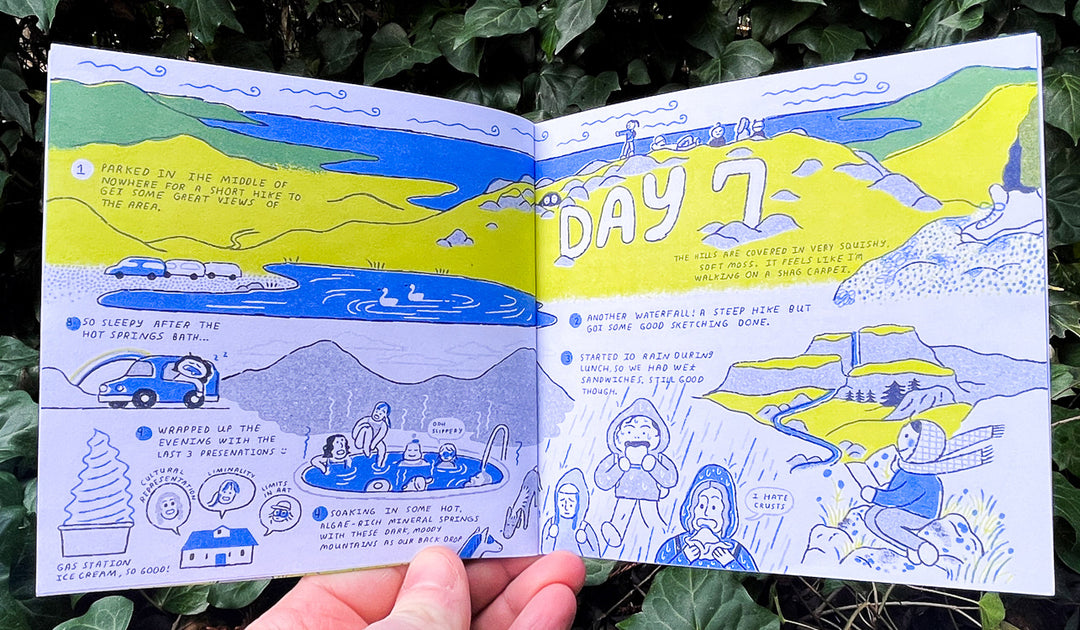 Iceland Travel Zine by Min Heo