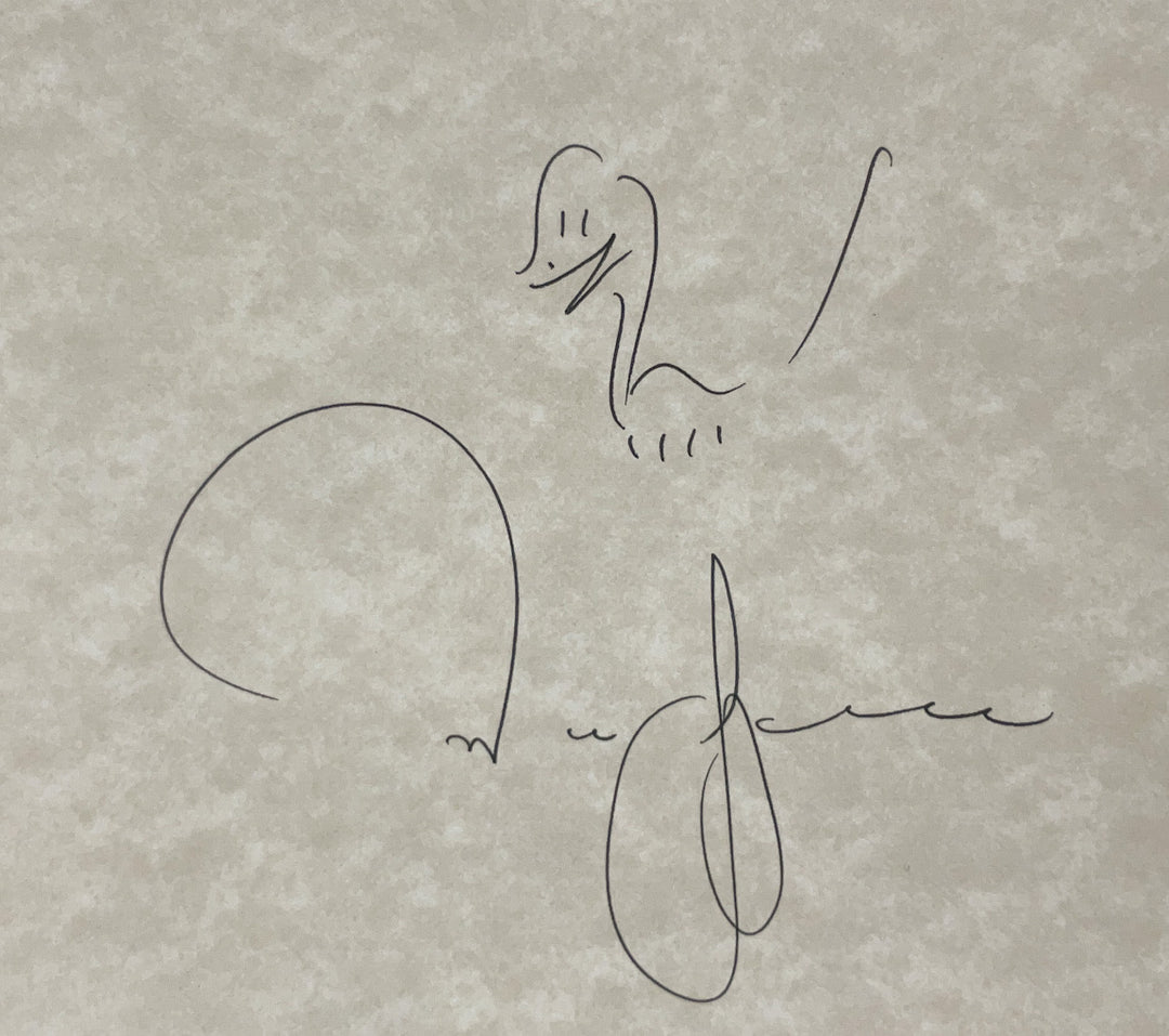 Dinosaur Bob and His Adventures with the Family Lazardo - Signed with a Drawing