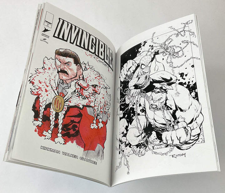 Violence & Pogo Sticks: The Art of Ryan Ottley - Signed