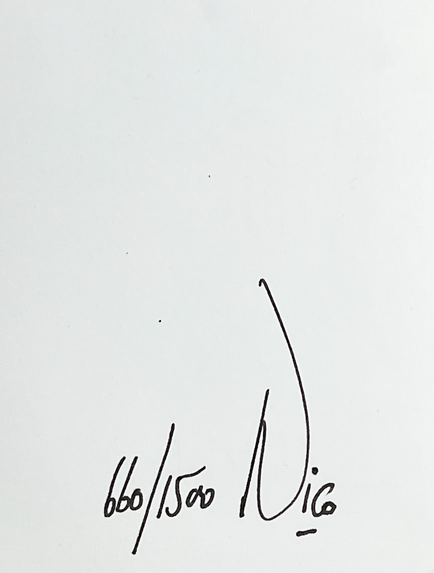 Nico Marlet Sketchbook - Signed & Numbered