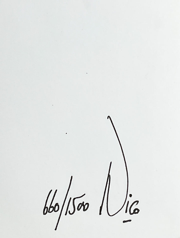 Nico Marlet Sketchbook - Signed & Numbered