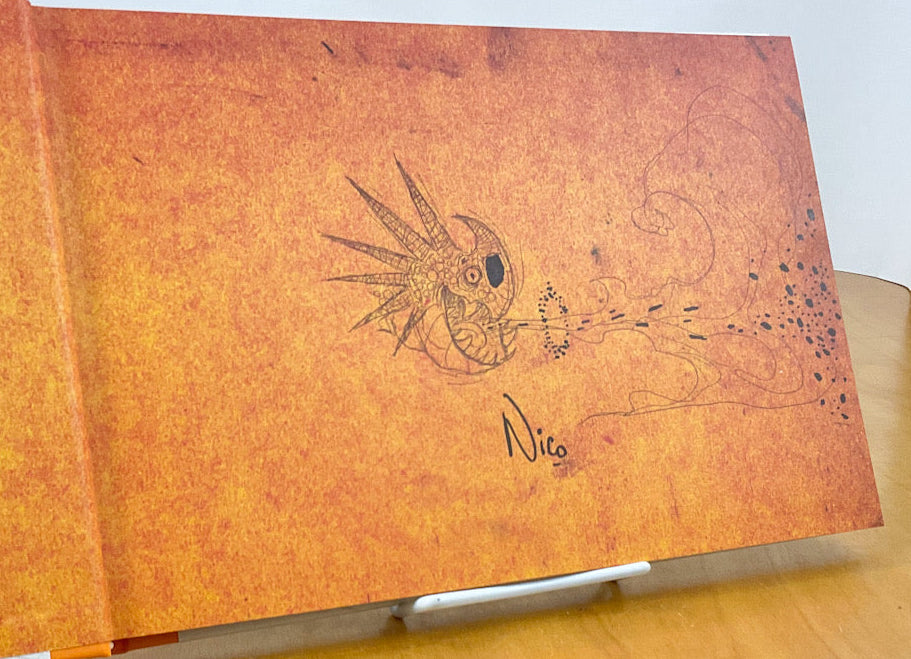 Boisterous Beasts & Deadly Dragons: The Art of Nico Marlet - Signed with a Drawing - Pre-Order
