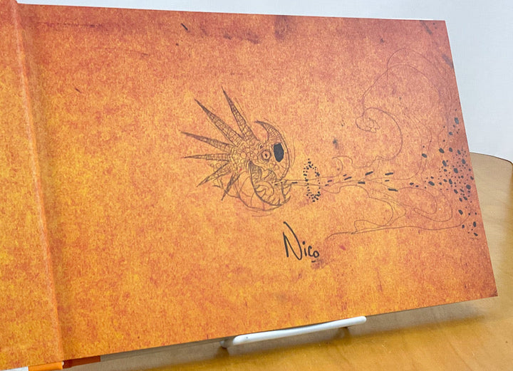 Boisterous Beasts & Deadly Dragons: The Art of Nico Marlet - Signed with a Drawing - Pre-Order