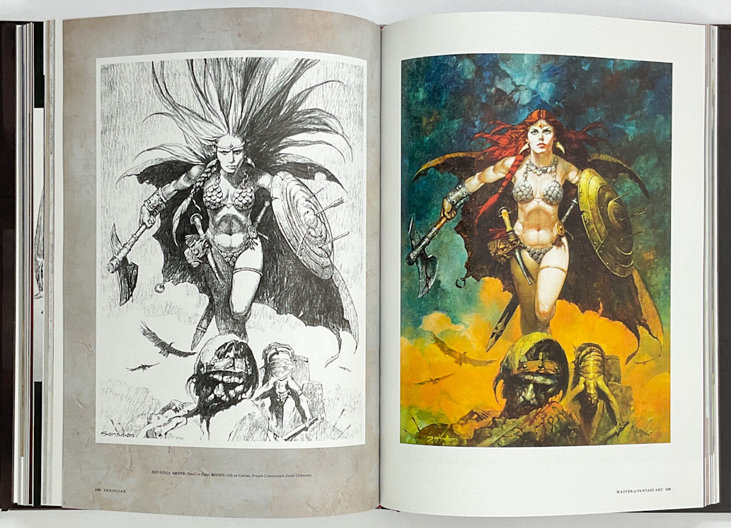 Sanjulian: Master of Fantasy Art - Hardcover with Signed Bookplate