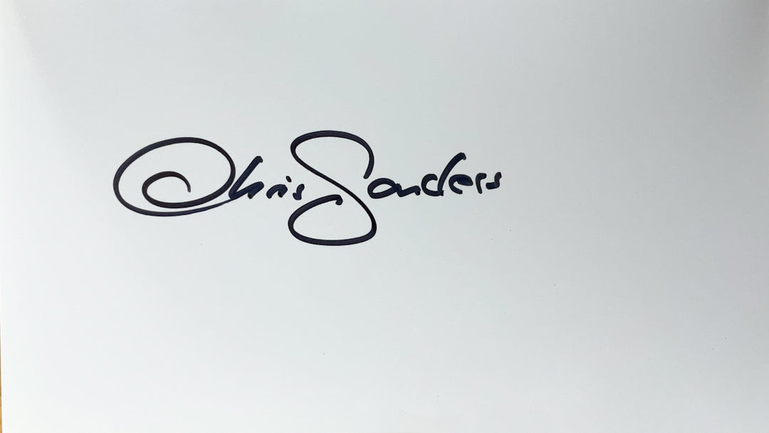 Chris Sanders Sketchbook 4 - Signed 1st