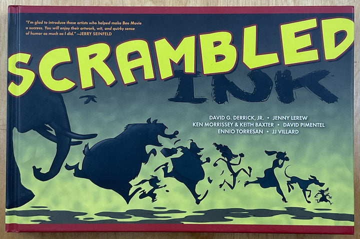 Scrambled Ink - Signed with Sketches by Six Artists