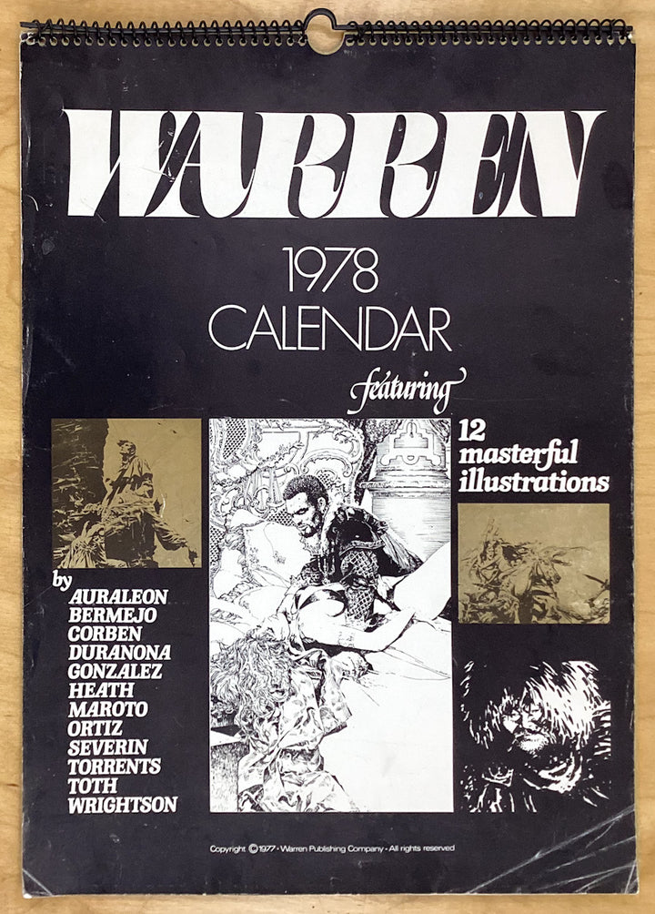 Warren 1978 Calendar