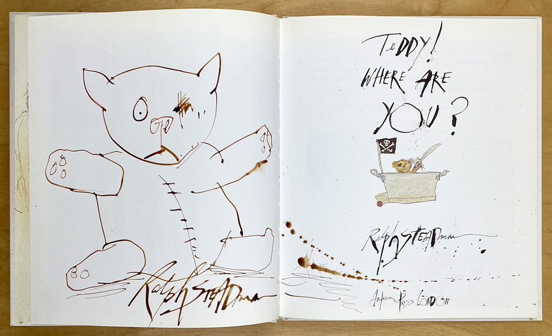 Teddy! Where Are You? - Signed with a Drawing