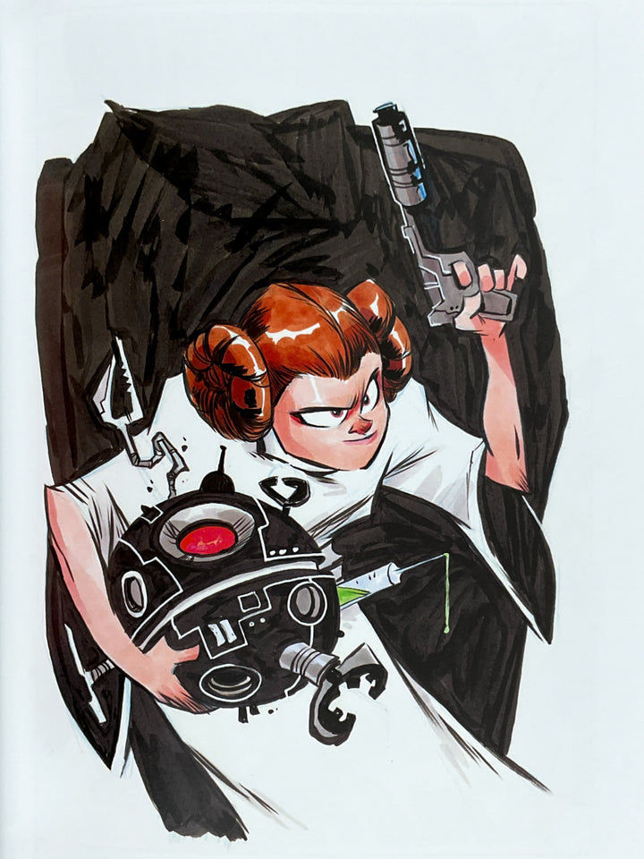 Shooting Blanks: Commissions and Sketches - Signed